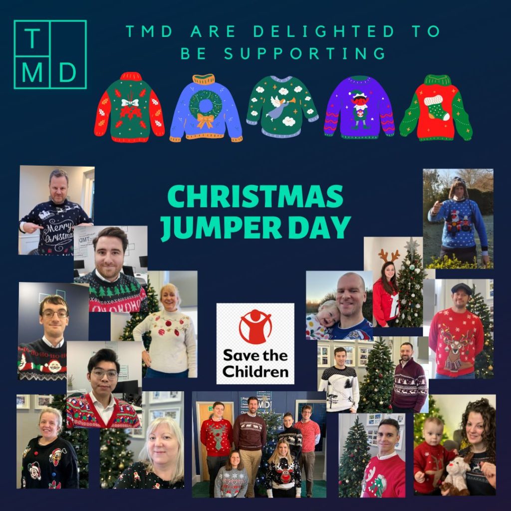 TMD Christmas Jumper Day 2022 – TMD Building Consultancy